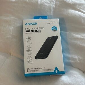 Anker PowerCore III Sense 10K - Black and Blue